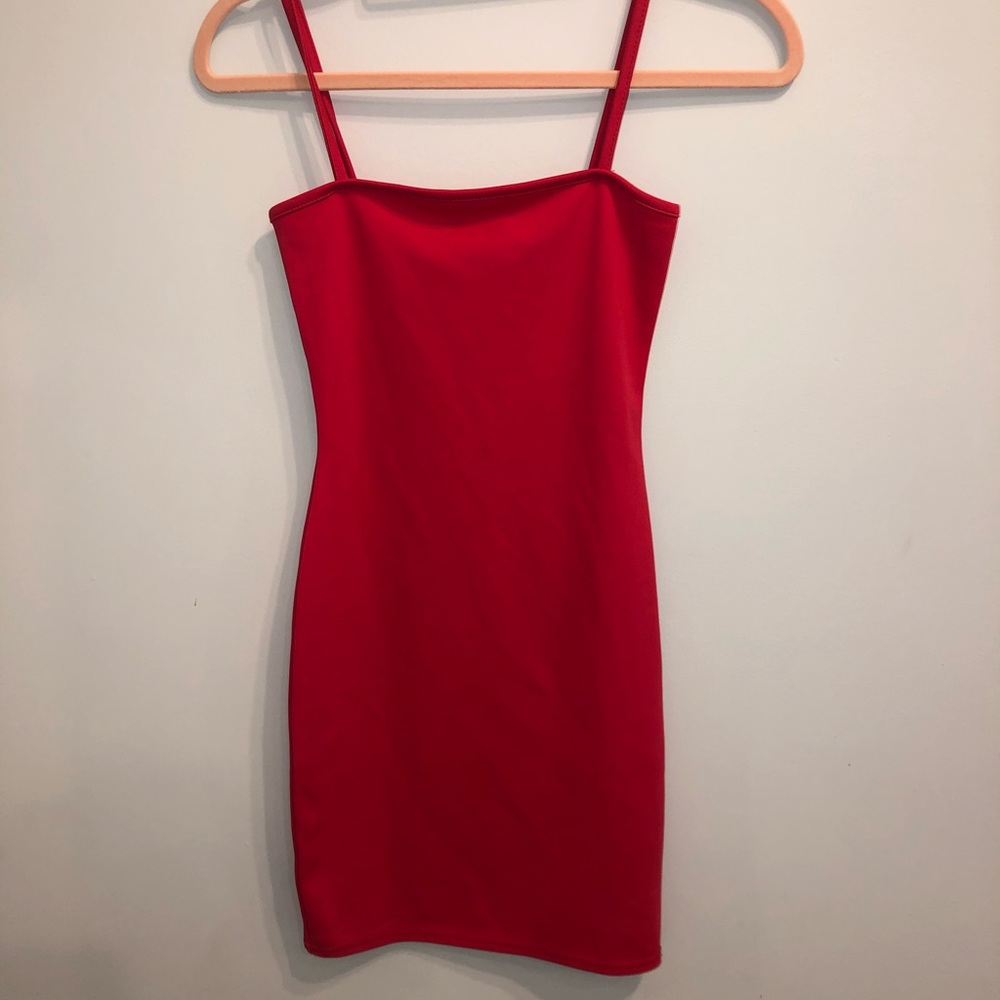 NWT Red Bodycon Dress
